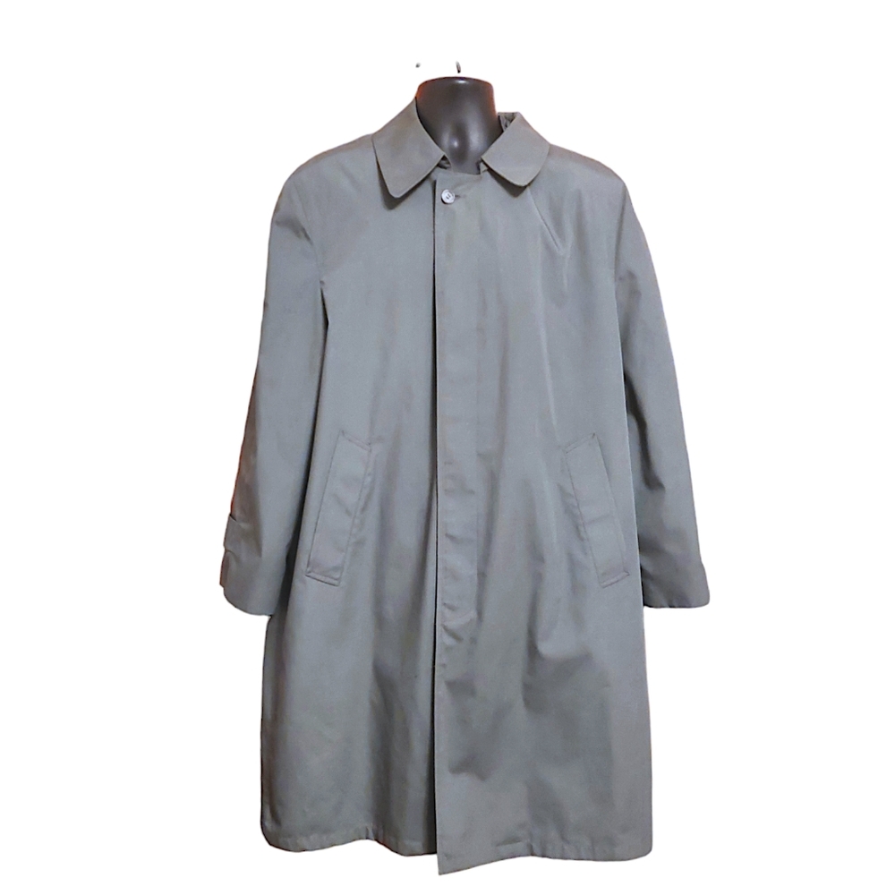 Gray overcoat